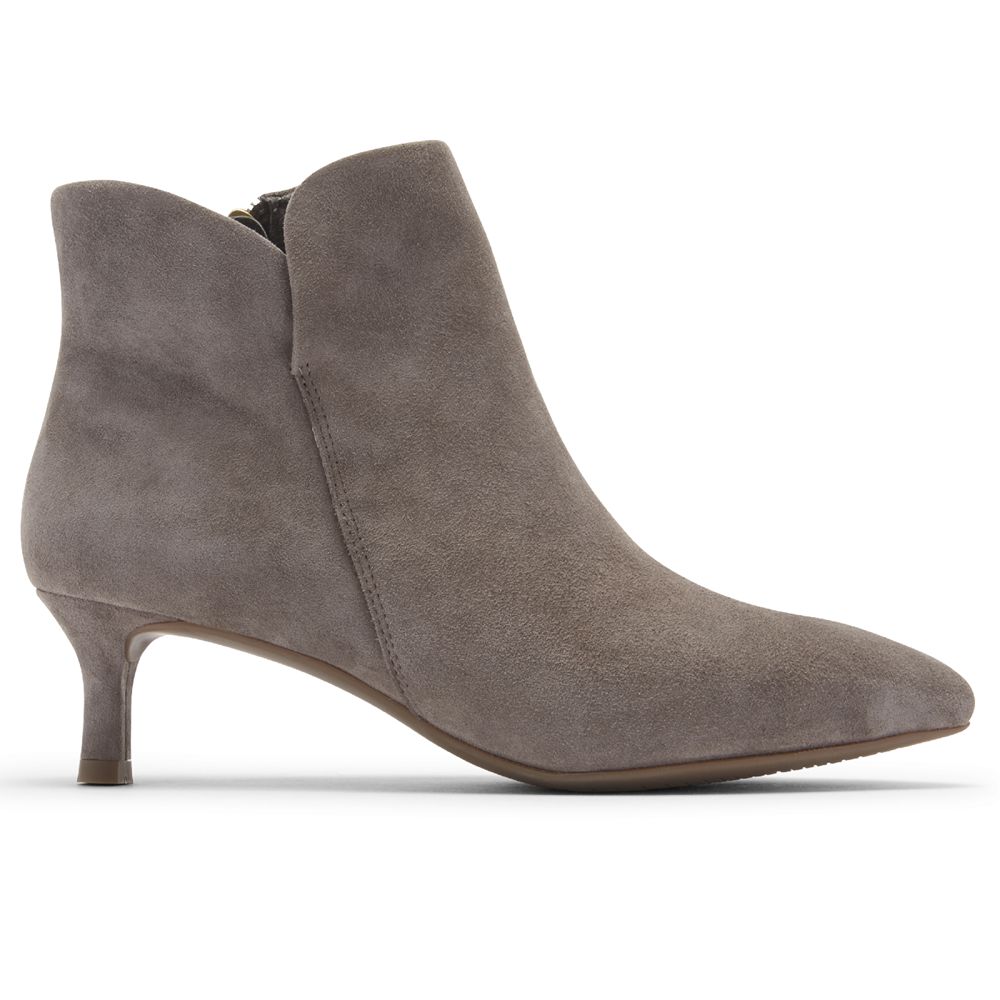 Botine Rockport Dama Total Motion Alaiya Taupe - Romania 0459-DWJNQ